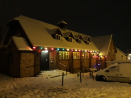 Village Hall snow